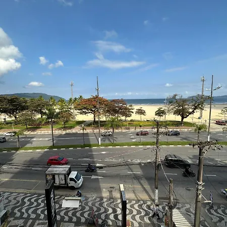 Vista Ao Mar No Gonzaga Apartment Santos  Exterior photo