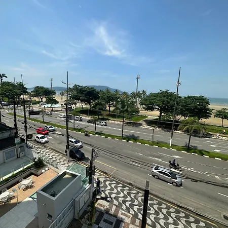 Vista Ao Mar No Gonzaga Apartment Santos  Exterior photo